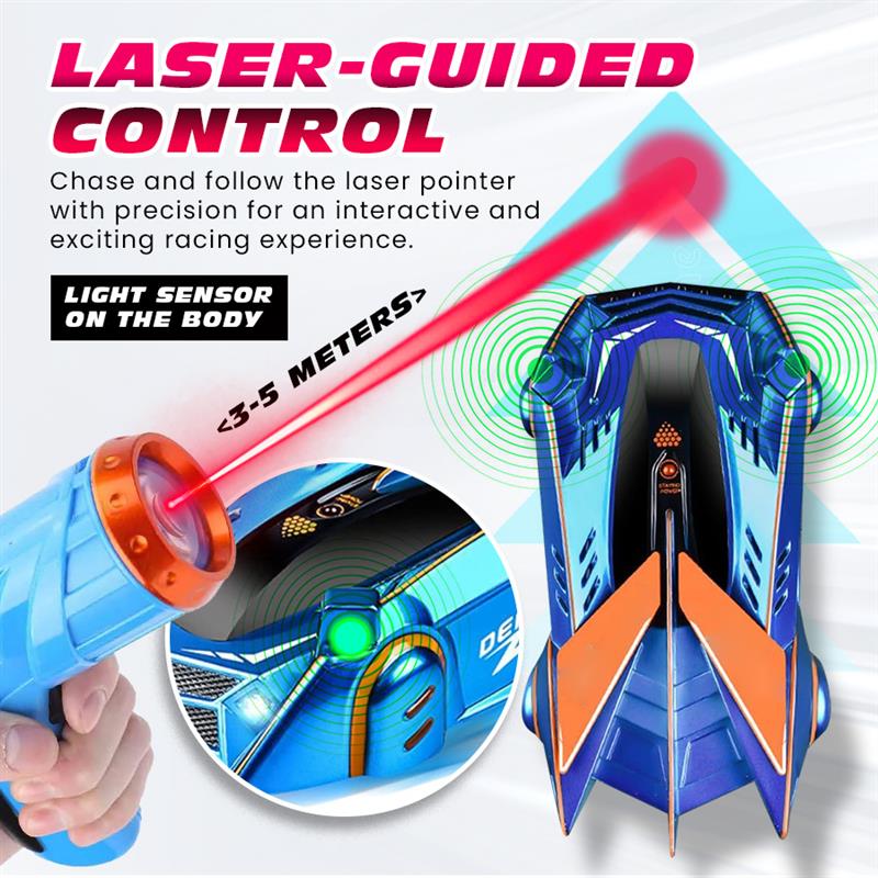 🚗 Seurico™ Zero-Gravity Wall-Climbing Laser Racer