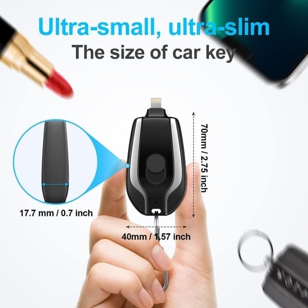 🔥Hot Sale 47% OFF🔥 Keychain Power Bank