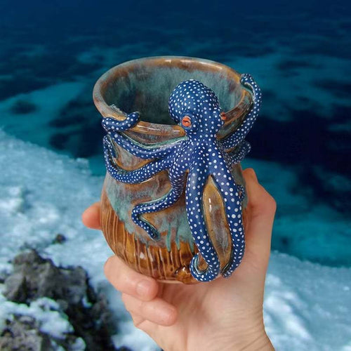 š„LAST DAY 60% OFF - šHandmade Octopus Mug