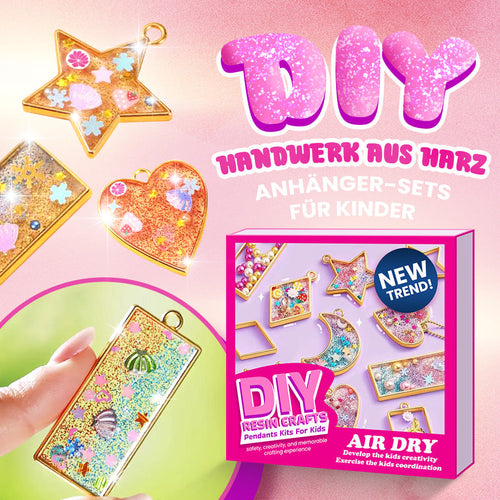 💛DIY Resin Pendant Kits For Child
