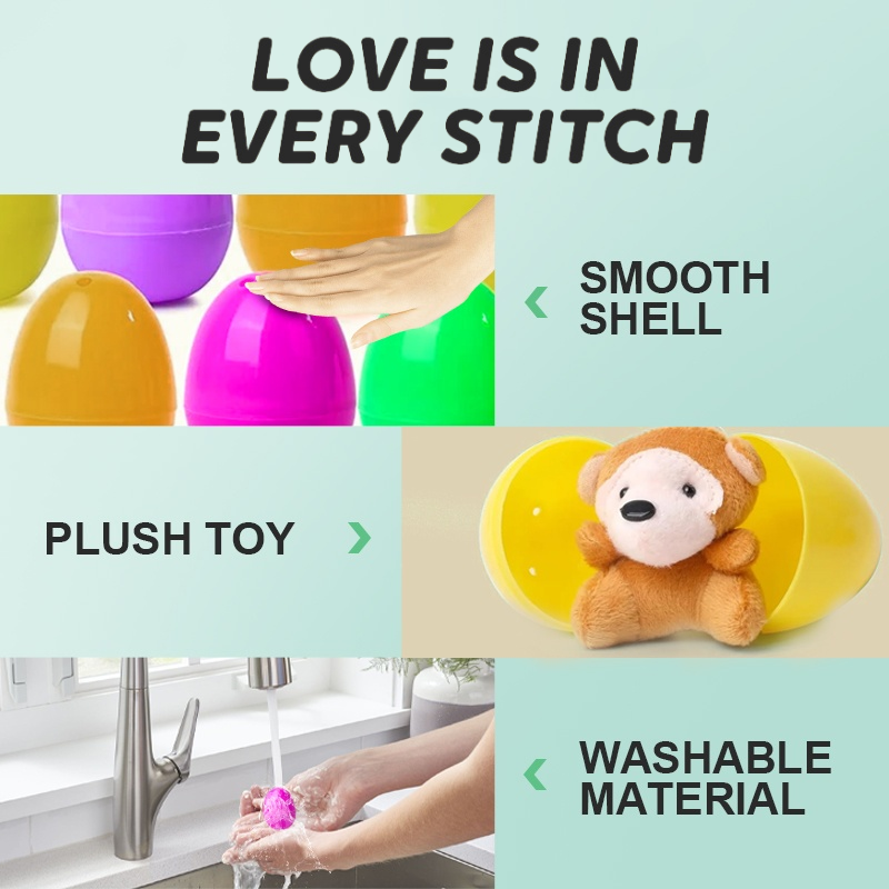 šEaster Hot Sale 50% OFFš„°Prefilled Easter Eggs with Stuffed Animals Toys