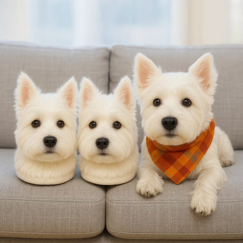 🐕Super Realistic Dog Plush Slippers — Feel Like Walking with Your Dog Every Step