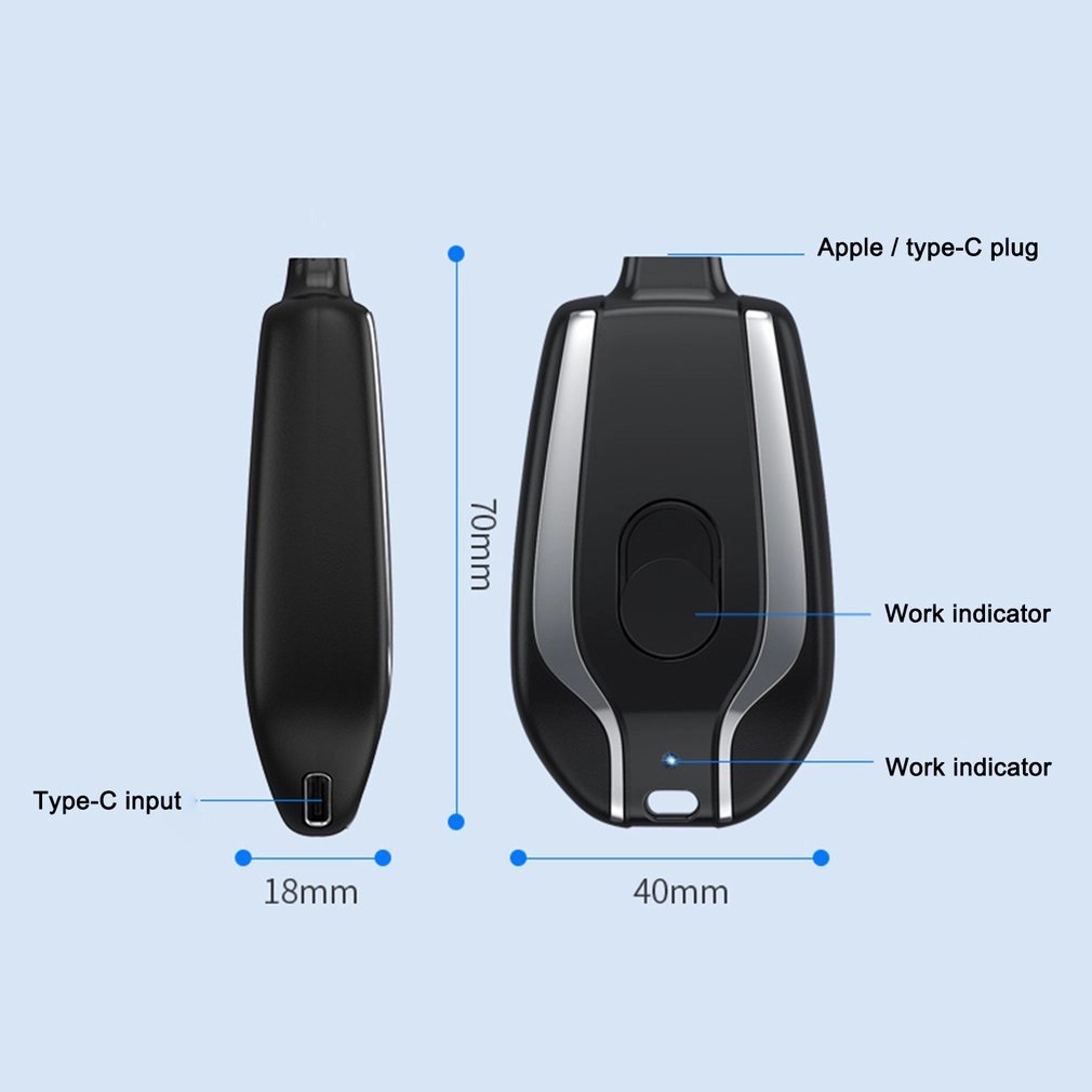 🔥Hot Sale 47% OFF🔥 Keychain Power Bank