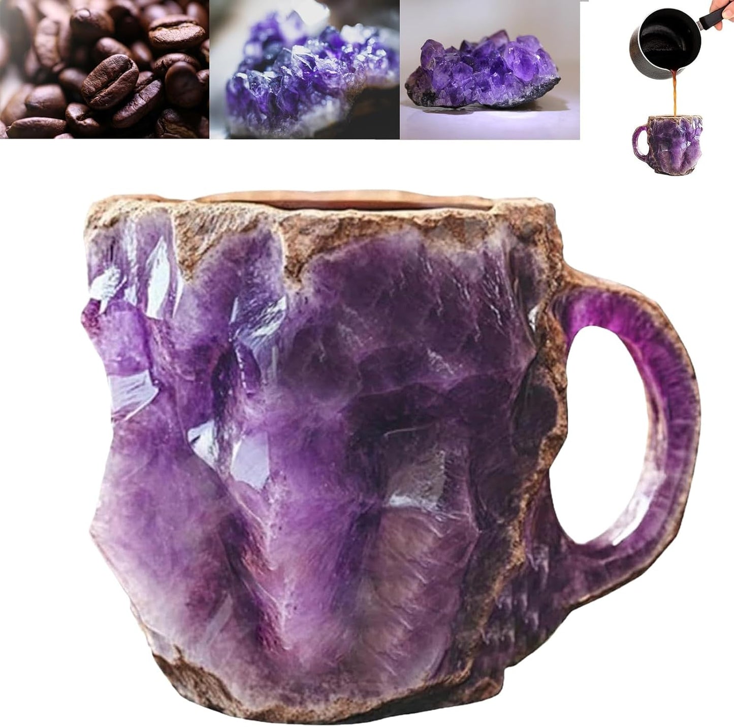 🎁 Last day 45% OFF 🥃2024 New Mineral Crystal Coffee Mugs