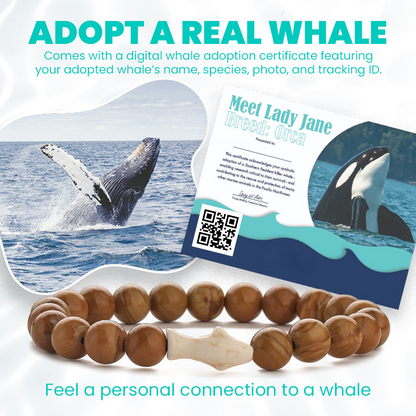 Whale Adoption Bracelet