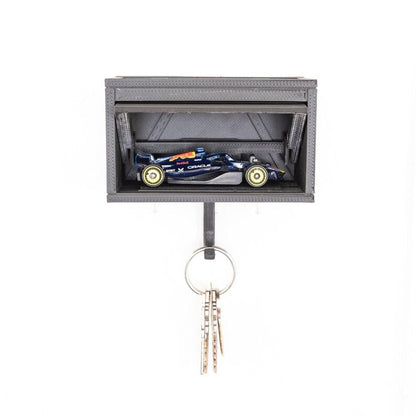 Car Garage Key Holder with Opening Door