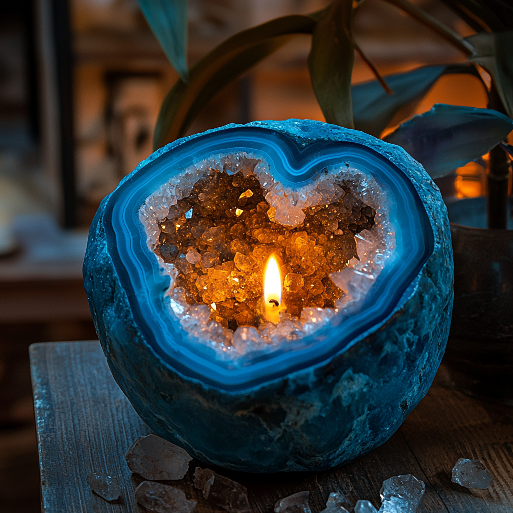 🟢Last day: 45% off  2025 New Aura Crystal Candle