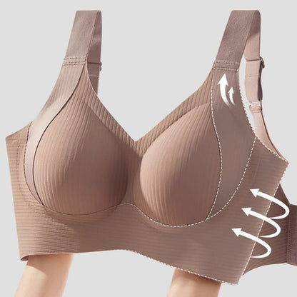 Last Day -🏆️Women's Ribbed Push Up Adjustable Wireless Bra