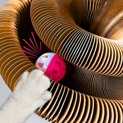 Accordion-style Cat Scratcher