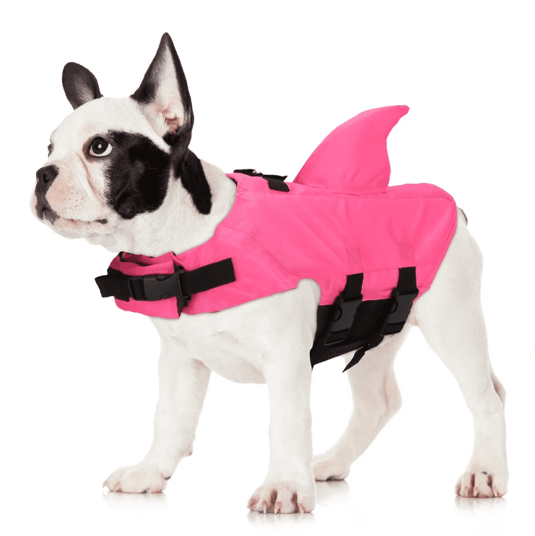 Dog Life Vest Shark- Keep Your Pet Safe and Stylish in the Water!