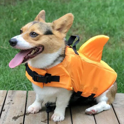 Dog Life Vest Shark- Keep Your Pet Safe and Stylish in the Water!