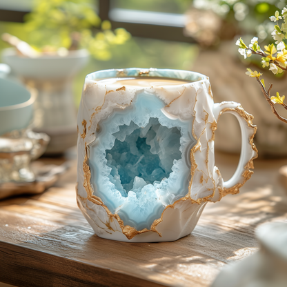 🎁 Last day 45% OFF 🥃2024 New Mineral Crystal Coffee Mugs