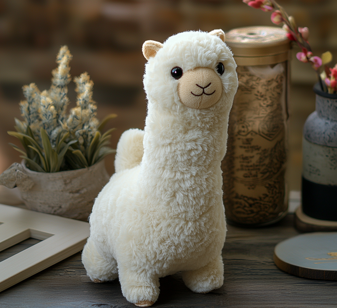 🟢🦙Alupi- My Cuddly Robot Alpaca