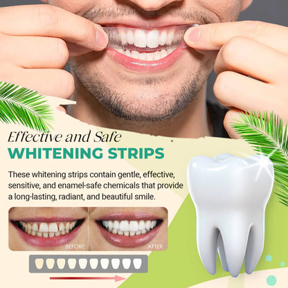 Coconut Oil Teeth Whitening Strips